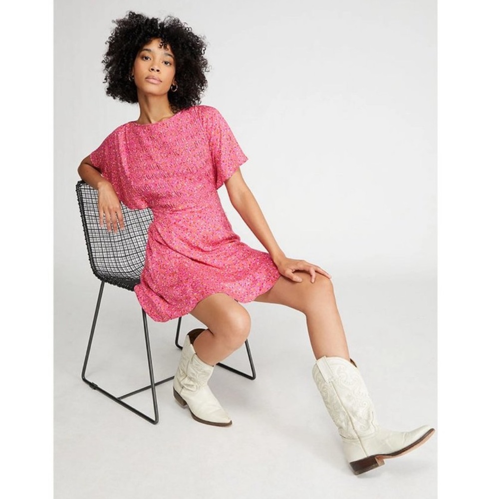 Free People Florence Mini Dress in Femme Combo